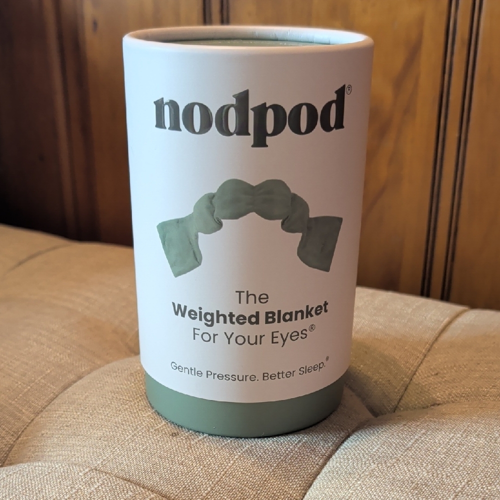 Nodpod Weighted Eye Blanket - Green